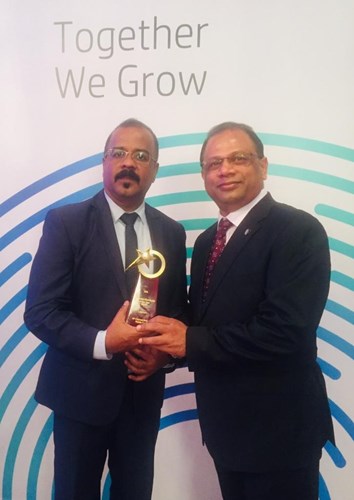 HP Printing & Supplies Distributor of the Year 2019 – Middle East Award